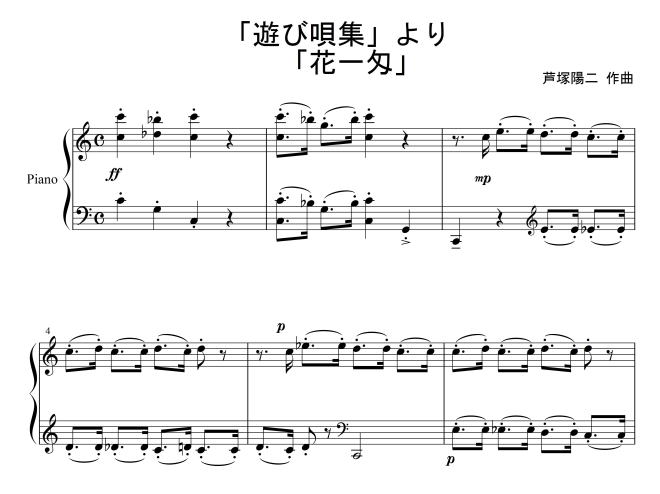 馬鹿みたい Baka Mitai Sheet music for Piano (Solo) Easy